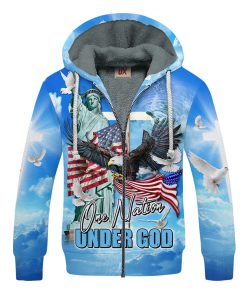 GOD NVGO111 Premium Heavy Fleece Zip Hoodie