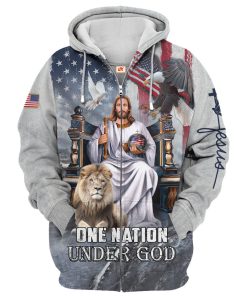 GOD HBLTGO64 Premium Microfleece Zip Hoodie