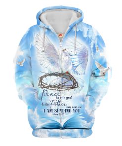 GOD NVGO113 Premium Microfleece Zip Hoodie