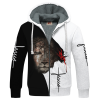 GOD NVGO110 Premium Heavy Fleece Zip Hoodie