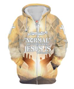 GOD NVGO115 Premium Microfleece Zip Hoodie