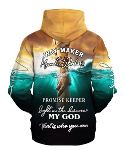 GOD LTGO282 Premium Microfleece Zip Hoodie