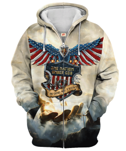 GOD LTGO287 Premium Microfleece Zip Hoodie