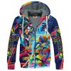 GOD LTGO282 Premium Heavy Fleece Zip Hoodie