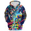 GOD HBLTGO77 Premium Microfleece Zip Hoodie