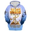 GOD NVGO131 Premium Microfleece Zip Hoodie