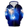 GOD HBLTGO85 Premium Microfleece Zip Hoodie