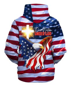 GOD NVGO127 Premium Microfleece Zip Hoodie