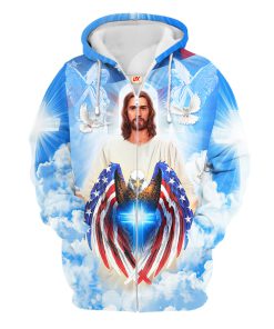 GOD NVGO130 Premium Microfleece Zip Hoodie