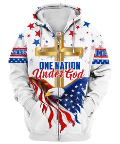 GOD HBLTGO86 Premium Microfleece Zip Hoodie