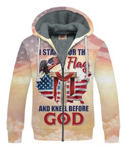 GOD NVGO132 Premium Heavy Fleece Zip Hoodie