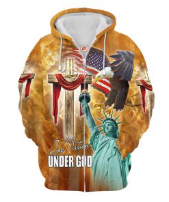 GOD NVGO136 Premium Microfleece Zip Hoodie