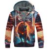 GOD NVGO127 Premium Heavy Fleece Zip Hoodie