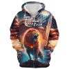 GOD NVGO115 Premium Microfleece Zip Hoodie