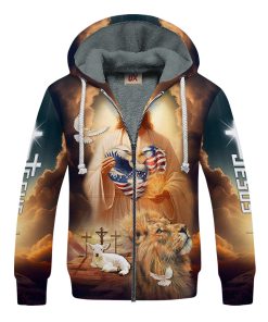 GOD NVGO140 Premium Heavy Fleece Zip Hoodie