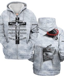 GOD HBLTGO97 Premium Microfleece Zip Hoodie