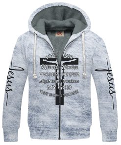 GOD HBLTGO97 Premium Heavy Fleece Zip Hoodie