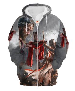 GOD NVGO146 Premium Microfleece Zip Hoodie