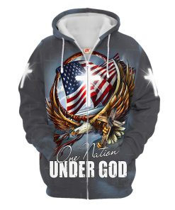 god NVGO147 Premium Microfleece Zip Hoodie