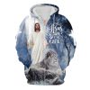 GOD NVGO149 Premium Microfleece Zip Hoodie