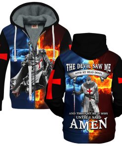 GOD LSNGO34 Premium Heavy Fleece Zip Hoodie