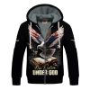 GOD LTGO398 Premium Heavy Fleece Zip Hoodie