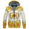 GOD LTGO392 Premium Heavy Fleece Zip Hoodie