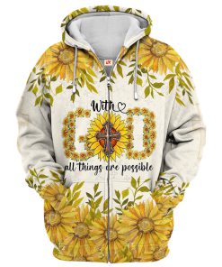 GOD TTGO165 Premium Microfleece Zip Hoodie