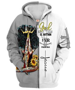 GOD LTGO392 Premium Microfleece Zip Hoodie