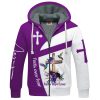 GOD HBLTGO131 Premium Heavy Fleece Zip Hoodie