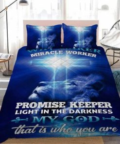 Way Maker Miracle Worker Jesus Christ Quilt Bedding Set UXGO10BD