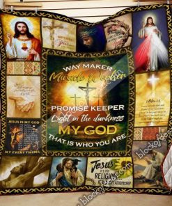 Memorare Prayer Mother Mary Quilt Blanket