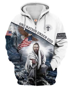 GOD LSNGO09 Premium Microfleece Zip Hoodie