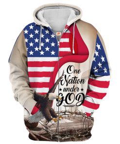 GOD TTGO127 Premium Microfleece Zip Hoodie