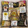 God Says You Are Horse Quilt Blanket