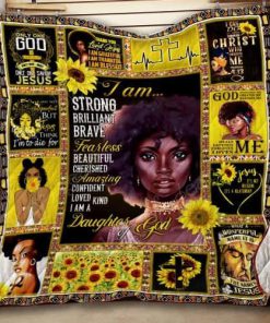 I Am A Daughter Of God Black Woman Quilt