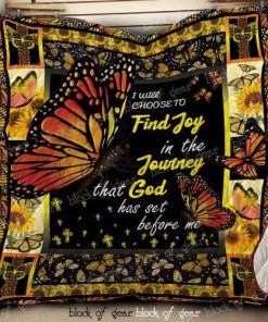 Find God In A Butterfly Quilt DK474