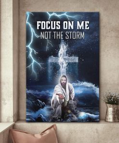 Focus On Me - Jesus Canvas AQ15