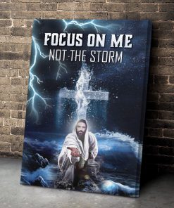 Focus On Me - Jesus Canvas AQ15