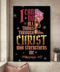 I Can Do All Things Through Christ - Jesus Canvas NUM66