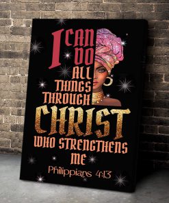 I Can Do All Things Through Christ - Jesus Canvas NUM66