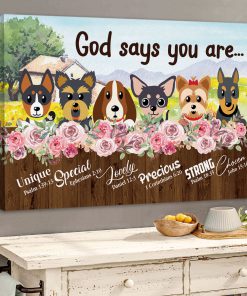 Lovely Canvas - God Says You Are Special HA286