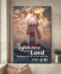 The Lighthouse Of The Lord - Jesus Canvas UXGO52CA