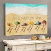 God Says You Are Chosen - Lovely Lamb Canvas HA282