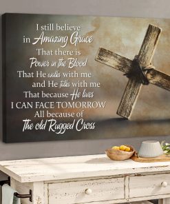 Jesuspirit Old Rugged Cross Canvas  Everyday Do Something That Will Lead You Closer To God CVM2