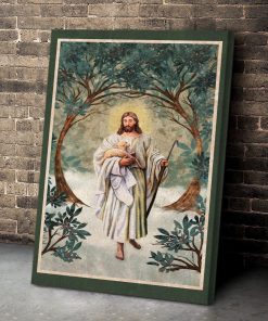 Special Christian Canvas - God And Lamb NUHN67A