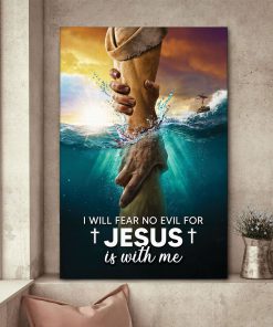 Jesus Is With Me - Unique Canvas HGH25