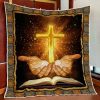 Lord Jesus Christ Pray For Peace And Healing Quilt Blanket