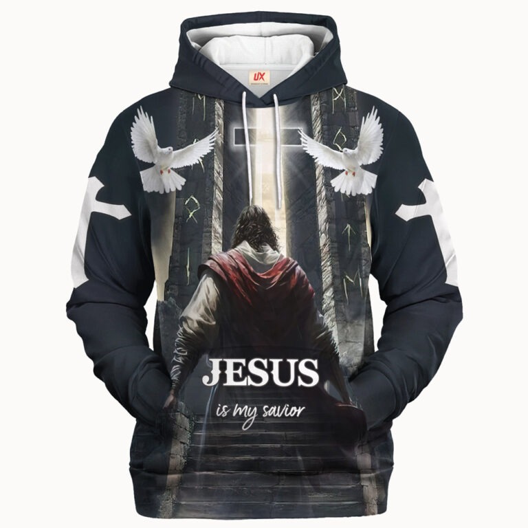 Christian Apparel Hoodie Jesus Is My Savior Message