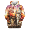 Christian Testimony Hoodie Jesus Saved My Life